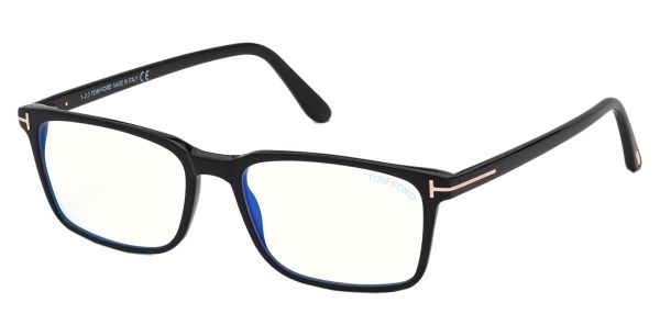 Tom Ford 5735B 001 - Oculos de Grau com Blue Block