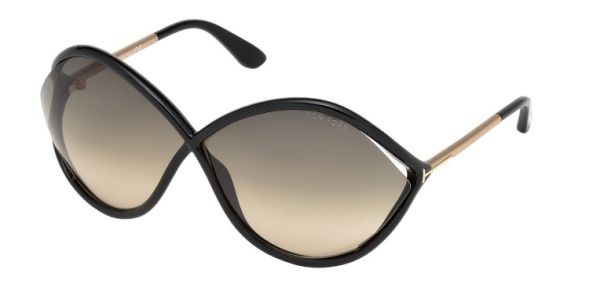 Tom Ford Liora 528 01B - Oculos de Sol