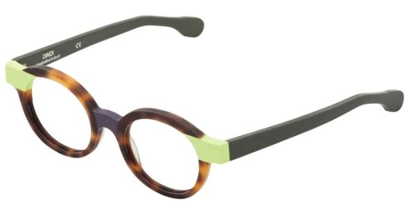 DINDI 3001 239 Havana Marrom Escuro - Oculos de Grau
