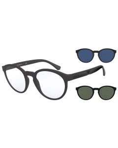 Emporio Armani 4152 5800W - Oculos com 2 Clip On