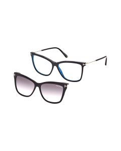 Tom Ford 5824B 001 - Oculos com Blue Block e Clip On