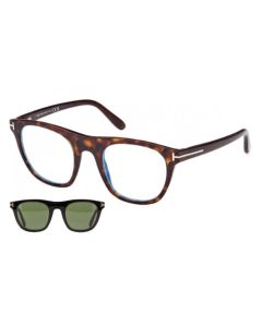 Tom Ford 5895B 052 - Oculos com Blue Block e Clip On