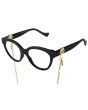 Gucci 1024O 006 - Oculos de Grau com Corrente