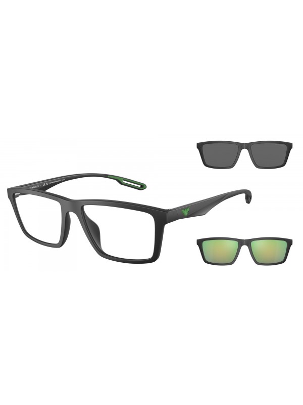Emporio Armani 4189U 50011W - Oculos com Clip On