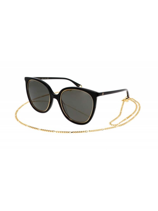 Gucci 1076 001 - Oculos de Sol com Corrente